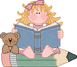 beargirlreadbookonpencil.gif